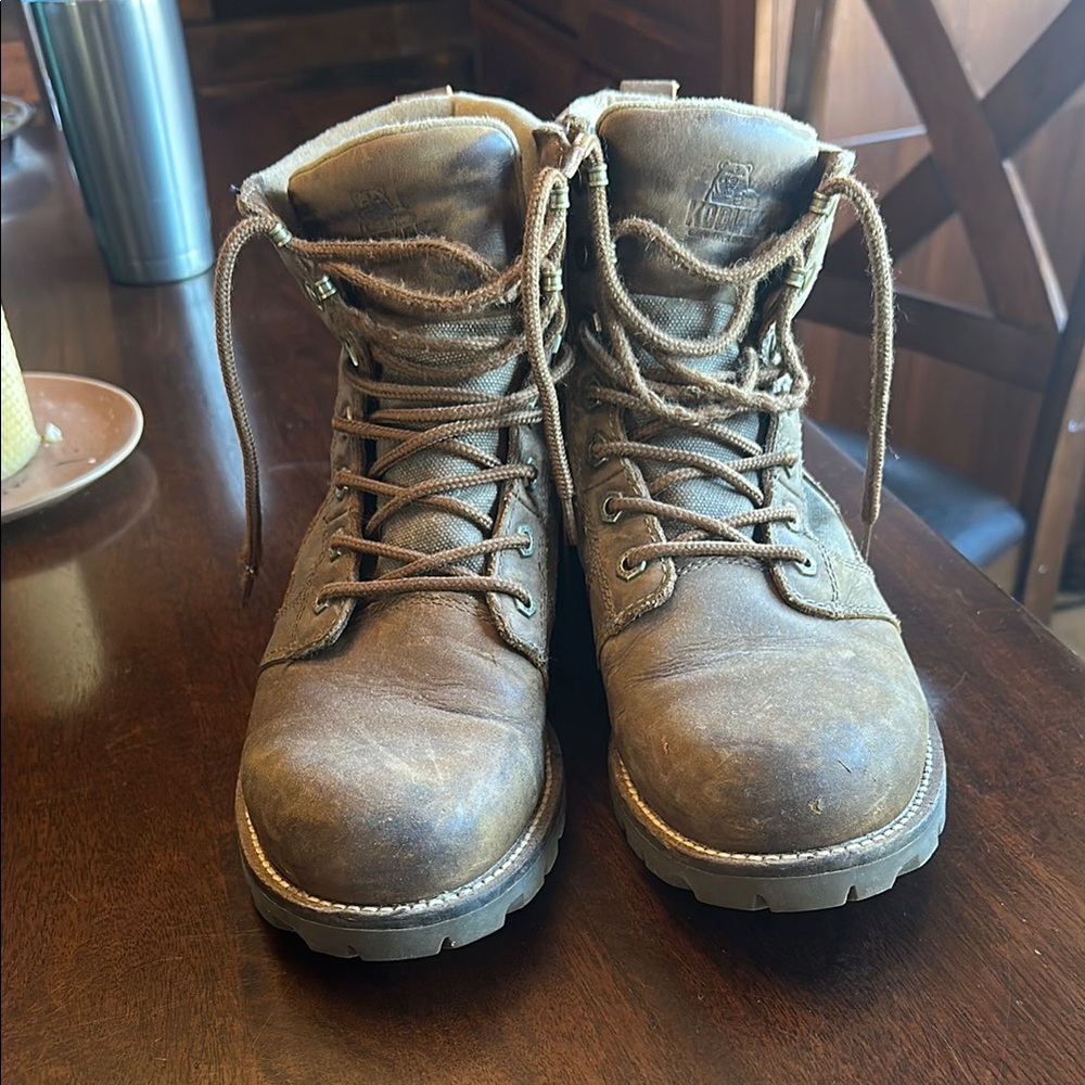 Men's Brown Leather Boots